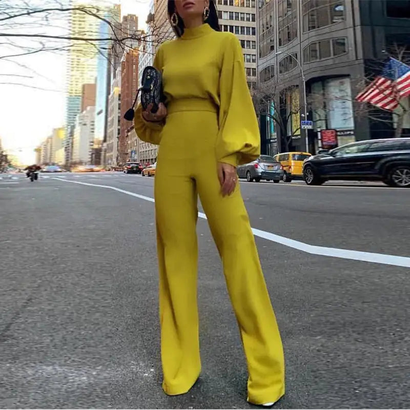 Jumpsuit Elegant Long Sleeve