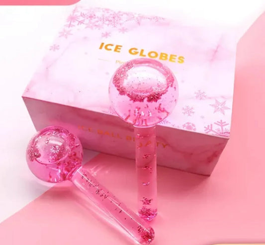 Masaje de Hielo Bola, Rodillo Facial Ice Globes